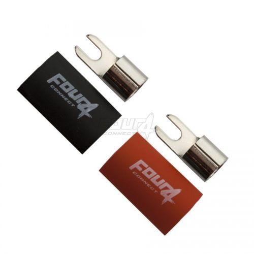 Conector borne 20mm² M4 1xRosu + 1xNegru