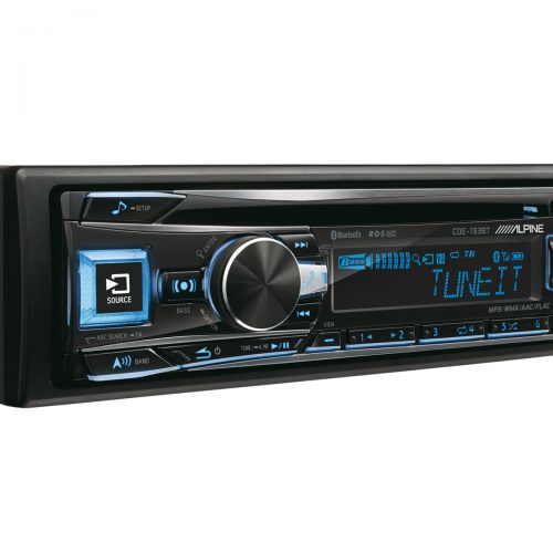 VPX ALPINE CDE-193BT RADIO CD/USB/BLUETOOTH, MULTICOLOR