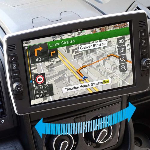 VPX ALPINE X903D-DU2 SISTEM CU NAVIGATIE INTEGRATA SI ECRAN DE 9″ PENTRU FIAT DUCATO III, JUMPER II, BOXER II