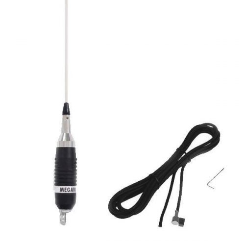 Antena radio CB MEGAWAT MW-140 Silver (1.34m)