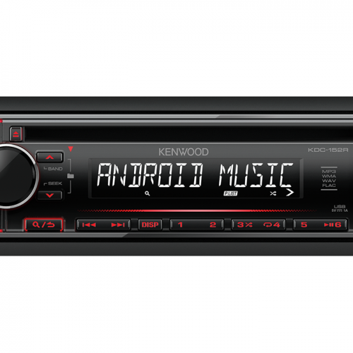 VPX KENWOOD KDC-152R RADIO CD/USB, ROSU