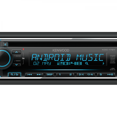 VPX KENWOOD KDC-172Y RADIO CD/USB CU TELECOMANDA, MULTICOLOR