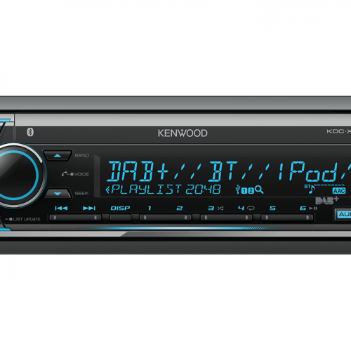 VPX KENWOOD KDC-X7200DAB RADIO CD/USB/BLUETOOTH/DAB+, MULTICOLOR