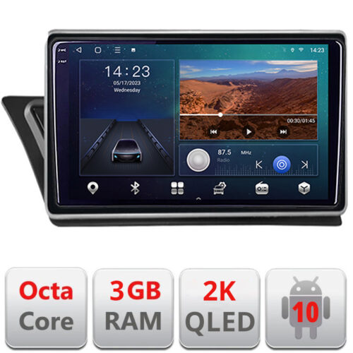 VPX Navigatie dedicata Audi Q5 2008-2016 NON-MMI B-Q5 Android Ecran 2K QLED octa core 3+32 carplay android auto KIT-Q5+-E310V3-2K
