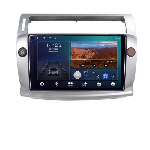 VPX Navigatie dedicata Citroen C4 Quad Core B-088 Android Ecran QLED octa core 3+32 carplay android auto KIT-088+-E309V3