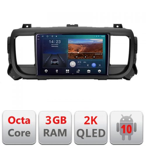 VPX Navigatie dedicata Citroen Jumpy Toyota Proace Peugeot Traveller B-jumpy16 Android Ecran 2K QLED octa core 3+32 carplay android auto…