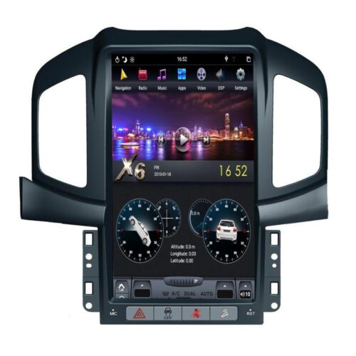 VPX Navigatie dedicata Edonav Chevrolet Captiva 2012-Android GPS Bluetooth Radio Internet procesor Six Core si ecran tip Tesla