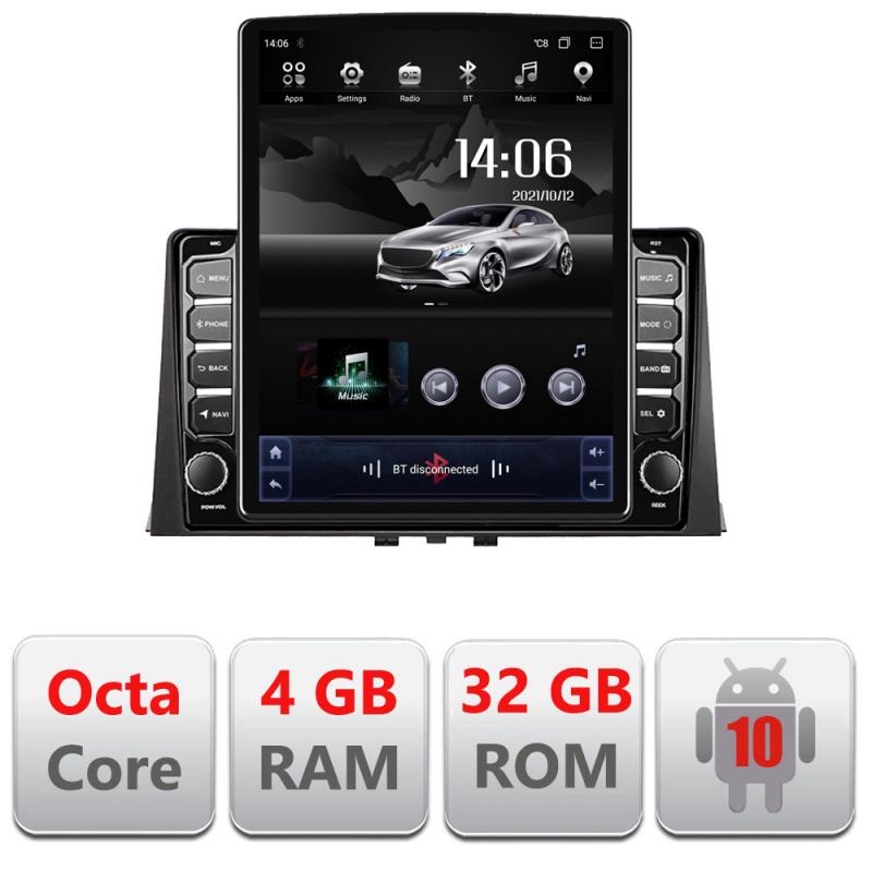 Navigatie dedicata Edonav Citroen Berlingo 2019- H-berlingo18 ecran tip TESLA 9.7" Android Radio Bluetooth Internet GPS WIFI 4+32GB