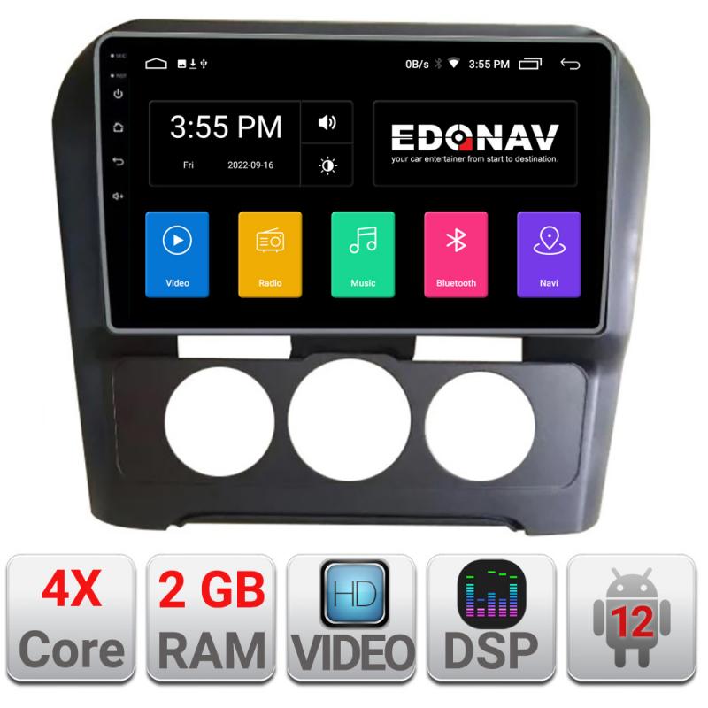Navigatie dedicata Edonav Citroen C4 clima manuala 2015-2018 A-C4-AC Ecran Qled,2Gb Ram,32Gb Hdd,USB,Bluetooth,Wifi