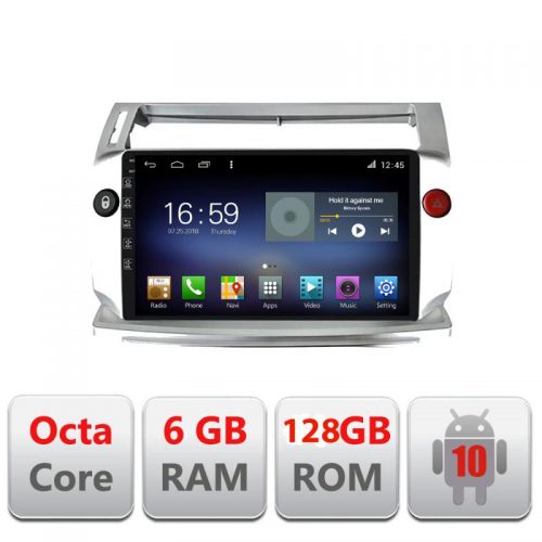 VPX Navigatie dedicata Edonav Citroen C4 F-088,Octacore,8Gb RAM,128Gb Hdd,4G,Qled,360,DSP,GPS,Carplay