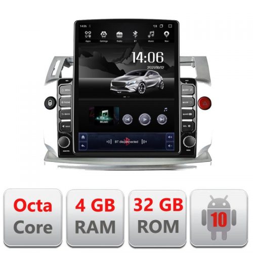 VPX Navigatie dedicata Edonav Citroen C4 G-088 ecran Tesla 9.7″ QLED,Octacore,4Gb RAM,32Gb Hdd,4G,Qled,360,DSP,GPS,Carplay