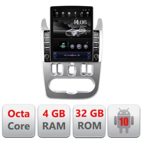 VPX Navigatie dedicata Edonav Dacia Duster 2010-2012 G-099 ecran Tesla 9.7″ QLED,Octacore,4Gb RAM,32Gb Hdd,4G,Qled,360,DSP,GPS,Carplay