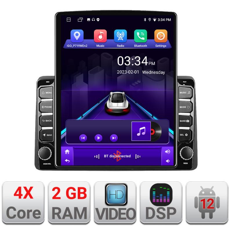 Navigatie dedicata Edonav DODGE RAM 2019- ecran Tesla 9.7" QLED,2Gb RAM,32Gb Hdd,DSP,GPS,Bluetooth