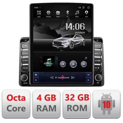 VPX Navigatie dedicata Edonav DODGE RAM 2019- ecran Tesla 9.7″ QLED,Octacore,4Gb RAM,32Gb Hdd,4G,Qled,360,DSP,GPS,Carplay