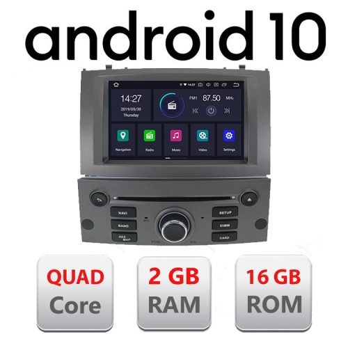 VPX Navigatie dedicata Edonav G407 Android GPS Bluetooth WiFi Peugeot 407