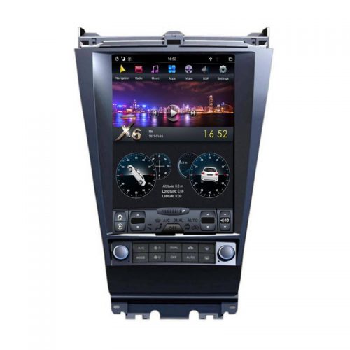 VPX Navigatie dedicata Edonav Honda Accord 2004- T410 Android GPS Bluetooth Radio Internet procesor Six Core si ecran tip Tesla