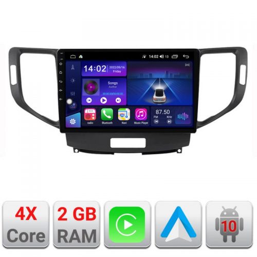 VPX Navigatie dedicata Edonav Honda Accord 2008-2012 B-8951 Ecran Qled,2Gb Ram,32Gb Hdd,Carplay,AndroidAuto,USB,Bluetooth,Wifi