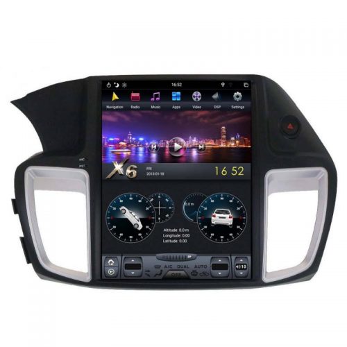 VPX Navigatie dedicata Edonav Honda Accord 2014-2016 T262 Android GPS Bluetooth Radio Internet procesor Six Core si ecran tip Tesla