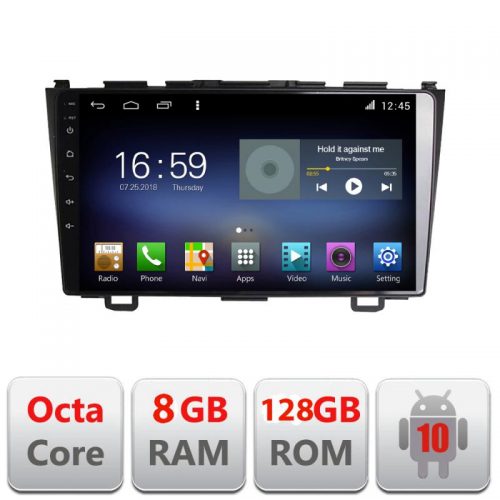 VPX Navigatie dedicata Edonav Honda CR-V 2006-2012 F-009,Octacore,8Gb RAM,128Gb Hdd,4G,Qled,360,DSP,GPS,Carplay