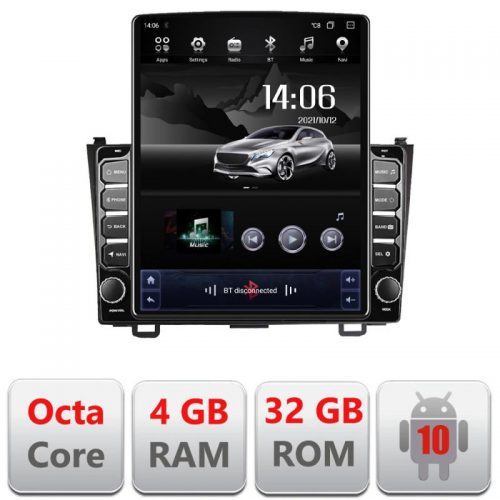 VPX Navigatie dedicata Edonav Honda CR-V G-009 ecran Tesla 9.7″ QLED,Octacore,4Gb RAM,32Gb Hdd,4G,Qled,360,DSP,GPS,Carplay