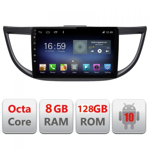 VPX Navigatie dedicata Edonav Honda CRV 2012-2016 F-469,Octacore,8Gb RAM,128Gb Hdd,4G,Qled,360,DSP,GPS,Carplay