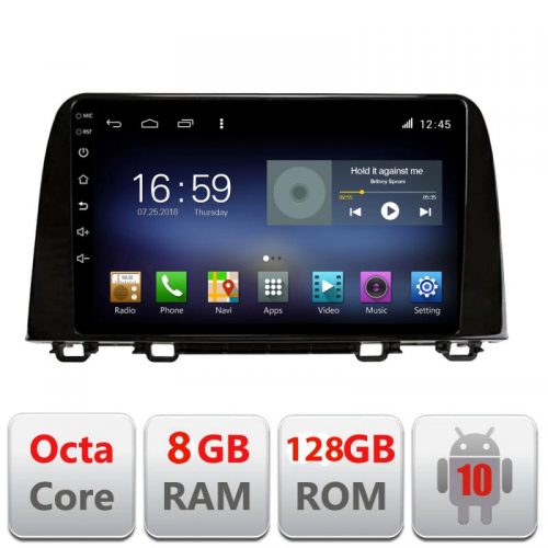 VPX Navigatie dedicata Edonav Honda CRV 2016-2022 F-CRV19,Octacore,8Gb RAM,128Gb Hdd,4G,Qled,360,DSP,GPS,Carplay