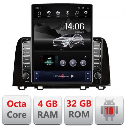 VPX Navigatie dedicata Edonav Honda CRV 2016-2022 G-CRV19 ecran Tesla 9.7″ QLED,Octacore,4Gb RAM,32Gb Hdd,4G,Qled,360,DSP,GPS,Carplay