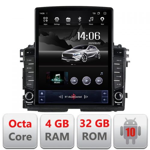 VPX Navigatie dedicata Edonav Honda HR-V 2013-2018 ecran Tesla 9.7″ QLED,Octacore,4Gb RAM,32Gb Hdd,4G,Qled,360,DSP,GPS,Carplay
