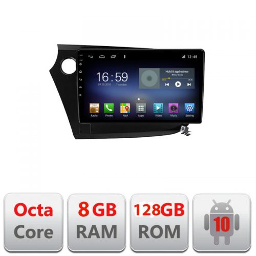 VPX Navigatie dedicata Edonav Honda Insight 2009-2014 F-insight,Octacore,8Gb RAM,128Gb Hdd,4G,Qled,360,DSP,GPS,Carplay