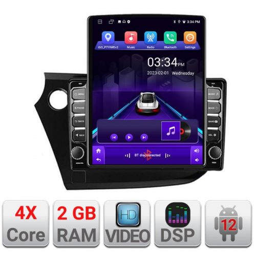 VPX Navigatie dedicata Edonav Honda Insight 2009-2014 K-insight ecran Tesla 9.7″ QLED,2Gb RAM,32Gb Hdd,DSP,GPS,Bluetooth