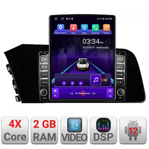 VPX Navigatie dedicata Edonav Hyundai Elantra 2021- K-elantra2021 ecran Tesla 9.7″ QLED,2Gb RAM,32Gb Hdd,DSP,GPS,Bluetooth