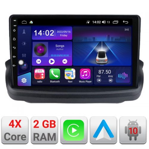 VPX Navigatie dedicata Edonav Hyundai Genesis Ecran Qled,2Gb Ram,32Gb Hdd,Carplay,AndroidAuto,USB,Bluetooth,Wifi