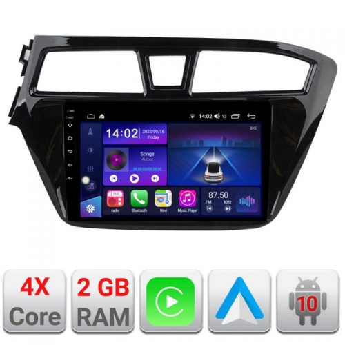 VPX Navigatie dedicata Edonav Hyundai i20 2015-2018 B-517 Ecran Qled,2Gb Ram,32Gb Hdd,Carplay,AndroidAuto,USB,Bluetooth,Wifi