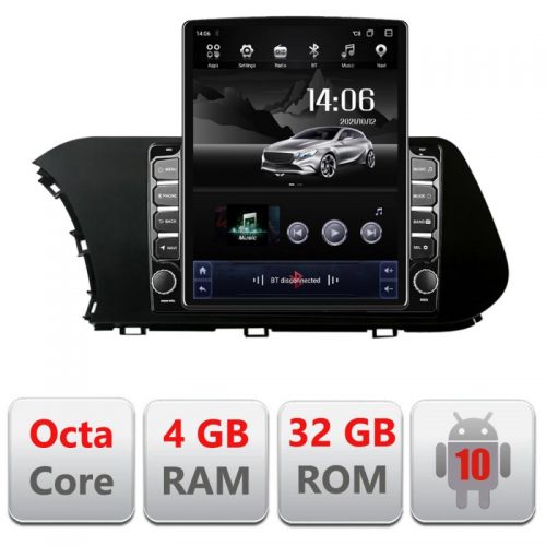 VPX Navigatie dedicata Edonav Hyundai I20 2020- H-i20 ecran tip TESLA 9.7″ Android Radio Bluetooth Internet GPS WIFI 4+32GB DSP 4G Octa