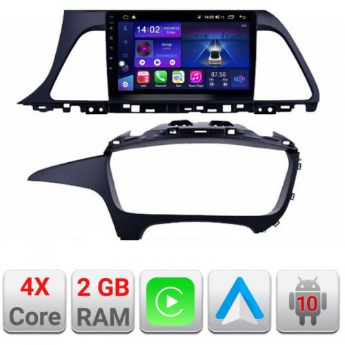 VPX Navigatie dedicata Edonav Hyundai Sonata B-417 Ecran Qled,2Gb Ram,32Gb Hdd,Carplay,AndroidAuto,USB,Bluetooth,Wifi