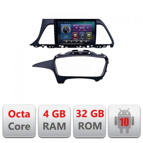VPX Navigatie dedicata Edonav Hyundai Sonata Nou C-417,QLED,Octacore,4 Gb RAM,32 Gb Hdd,360,4G,DSP,GPS,Bluetooth
