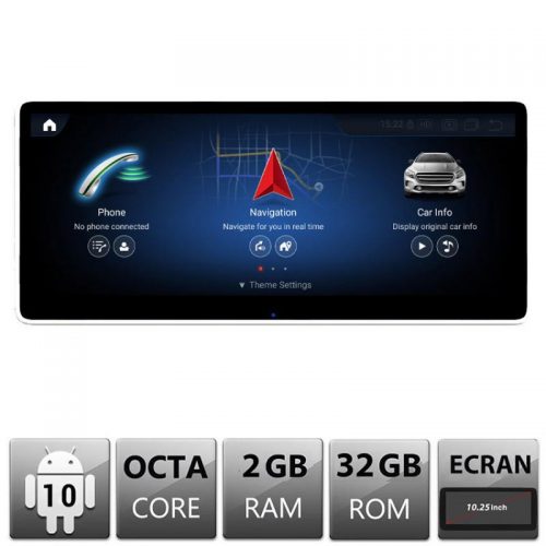 VPX Navigatie dedicata Edonav Mercedes CLA GLA A NTG5 B1081N-QUAD ecran 10.25″ Android Gps Internet Bluetooth USB Video Qualcomm 2 GB