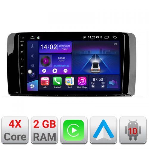 VPX Navigatie dedicata Edonav Mercedes Clasa R B-215 Ecran Qled,2Gb Ram,32Gb Hdd,Carplay,AndroidAuto,USB,Bluetooth,Wifi