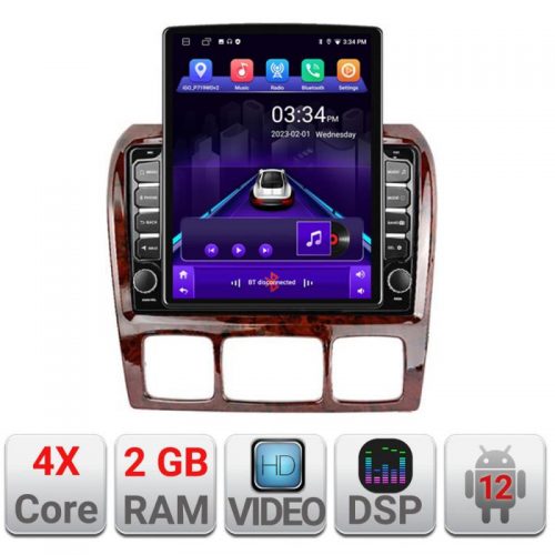 VPX Navigatie dedicata Edonav Mercedes Clasa S 1998-2005 K-220 ecran Tesla 9.7″ QLED,2Gb RAM,32Gb Hdd,DSP,GPS,Bluetooth