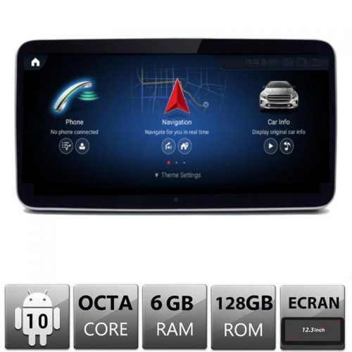VPX Navigatie dedicata Edonav Mercedes GLE GLS NTG5 B1093N-V3 ecran 12.3″ Android Gps Internet Bluetooth USB Video Qualcomm 6 GB + 128