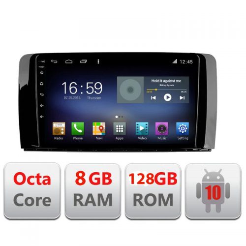 VPX Navigatie dedicata Edonav MERCEDES R CLASS F-215,Octacore,8Gb RAM,128Gb Hdd,4G,Qled,360,DSP,GPS,Carplay