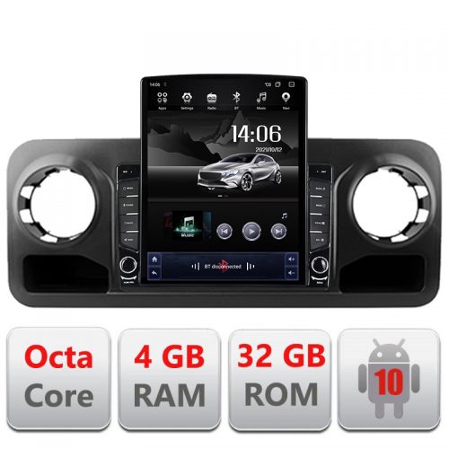 VPX Navigatie dedicata Edonav Mercedes Sprinter 2018- Android radio gps internet Lenovo Octa Core 4+64GB 9.7″ tip Tesla LTE Kit-sprinter+