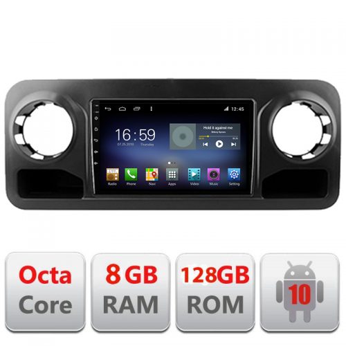 VPX Navigatie dedicata Edonav Mercedes Sprinter 2018- Android radio gps internet Lenovo Octa Core 4+64GB LTE Kit-sprinter+E610