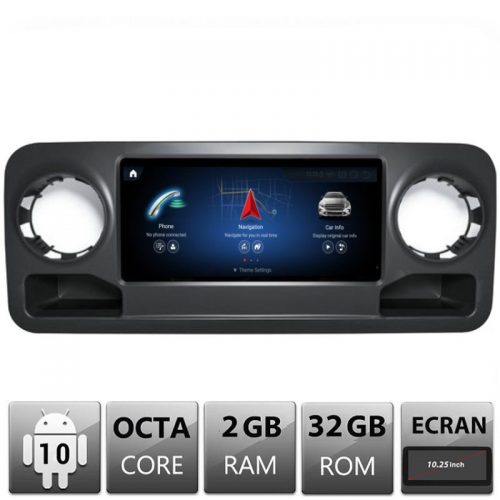 VPX Navigatie dedicata Edonav Mercedes Sprinter 2018- SPRINTER Ecran 10.25″ Octac core 2+32 4G Android 10