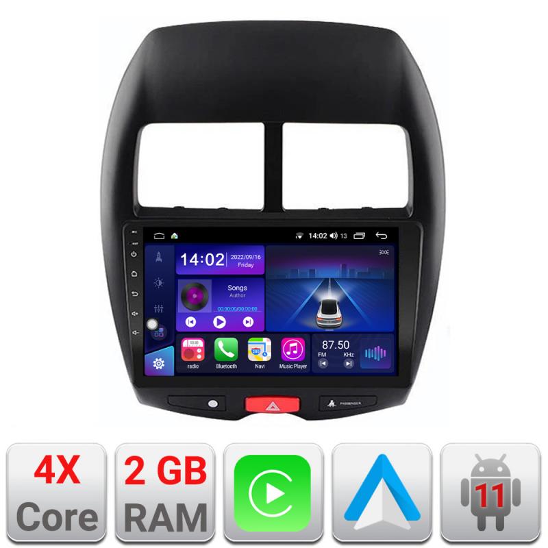 Navigatie dedicata Edonav Mistubishi ASX B-026 Ecran Qled,2Gb Ram,32Gb Hdd,Carplay,AndroidAuto,USB,Bluetooth,Wifi