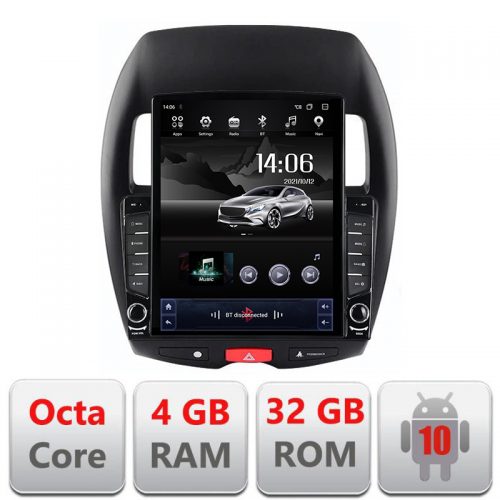 VPX Navigatie dedicata Edonav MITSUBISHI ASX 2013-2017 H-026 ecran tip TESLA 9.7″ Android Radio Bluetooth Internet GPS WIFI 4+32GB DSP