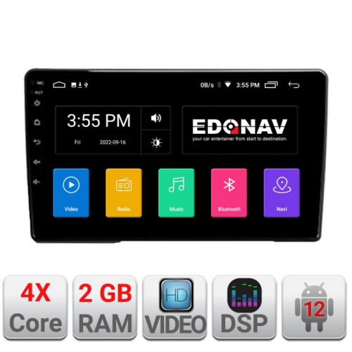 VPX Navigatie dedicata Edonav Peugeot 308 2013-2017 A-308 Android Radio Bluetooth internet 1+16