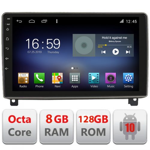 VPX Navigatie dedicata Edonav Peugeot 407 2004-2011,Octacore,8Gb RAM,128Gb Hdd,4G,Qled,360,DSP,GPS,Carplay