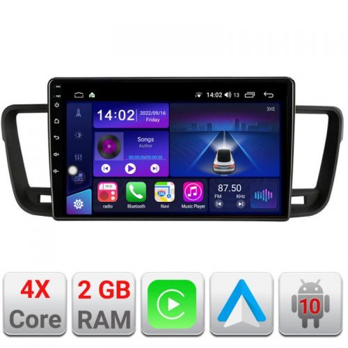 VPX Navigatie dedicata Edonav Peugeot 508 B-5637 Ecran Qled,2Gb Ram,32Gb Hdd,Carplay,AndroidAuto,USB,Bluetooth,Wifi