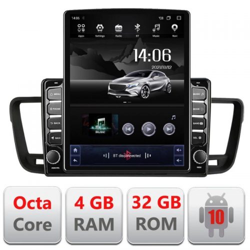 VPX Navigatie dedicata Edonav Peugeot 508 G-5637 ecran Tesla 9.7″ QLED,Octacore,4Gb RAM,32Gb Hdd,4G,Qled,360,DSP,GPS,Carplay